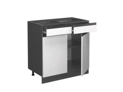 Sale Vicco Schubladenunterschrank R-Line Schubladenschrank für die Küche 80 cm AP Marmor Kücheninseln
