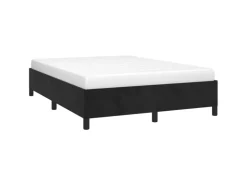 Best vidaXL Bettgestell Schwarz 140x200 cm Samt Modell 21398573