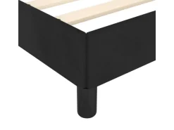 Best vidaXL Bettgestell Schwarz 140x200 cm Samt Modell 21398573