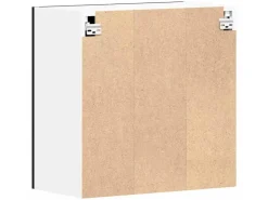 Clearance vidaXL Hängeschrank mit Tür Riga und Weiß 30 x 31 x 40 cm 884120 Betongrau