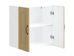 vidaXL Küchen-Hängeschrank Kalmar Sonoma-Eiche Holzwerkstoff 853580 Küchenschränke