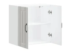 Discount vidaXL Küchen-Hängeschrank Lucca Hochglanz-Weiß Holzwerkstoff 853819 Küchenschränke