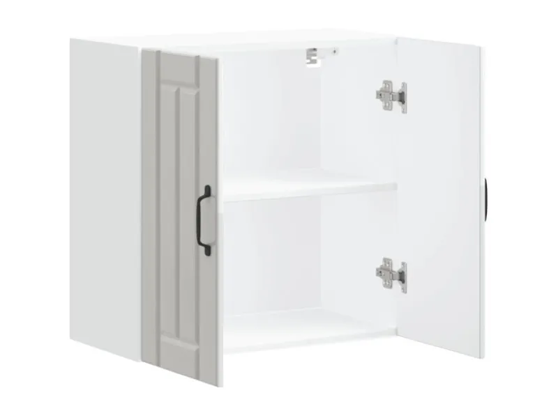 Discount vidaXL Küchen-Hängeschrank Lucca Hochglanz-Weiß Holzwerkstoff 853819 Küchenschränke