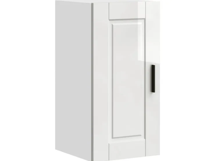 Küchenschränke<vidaXL Küchen-Hängeschrank Porto Hochglanz-Weiß Holzwerkstoff 854019 Hochglanz Weiß