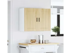 vidaXL Küchen-Hängeschrank Porto Sonoma-Eiche Holzwerkstoff 854070 Küchenschränke
