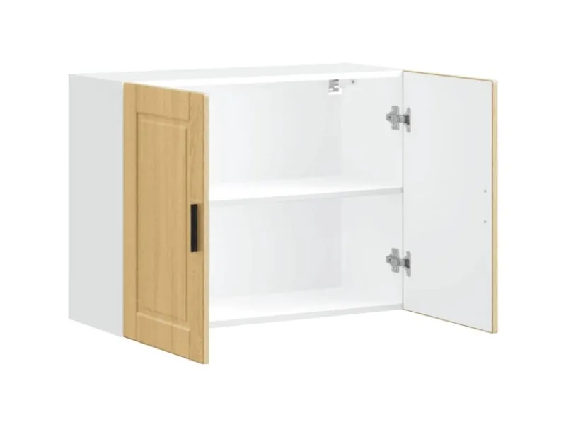 vidaXL Küchen-Hängeschrank Porto Sonoma-Eiche Holzwerkstoff 854070 Küchenschränke