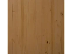 vidaXL Rollschrank mit Schreibtisch MOSS Honigbraun Massivholz Kiefer