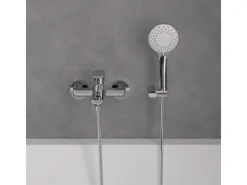 Villeroy & Boch Einhebelmischer<Einhebel-Badewannenarmatur O.novo in Chrom
