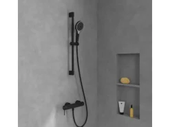 Villeroy & Boch Einhebelmischer<Einhebel-Duscharmatur Loop & Friends in Matt Black