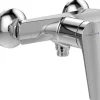Villeroy & Boch Einhebelmischer<Oasis Duscharmatur Einhebel-Mischbatterie Rückflussschutz & Keramikkartusche Aufputzmontage Rund Chrom
