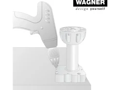 Hot Wagner Sockelverstellfuß Justierbar L 115-185 mm Schwarz 4 Stück Küchenschränke