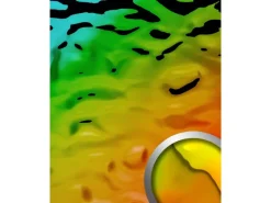 Sale WALLFACE 27743 OCEAN Rainbow Wandpaneel Metall-Optik Holographisch Grün 2600 mm x 1000 mm x 8,24 mm 2,6 m2 Grün Kühlschränke