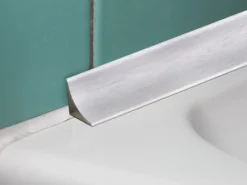 Online Wandanschlussleiste Aluminium eloxiert Silber gebürstet 15 mm x 2,5 m Küchenrückwände