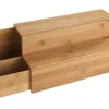 Clearance Wenko Bambus Treppe für Kaffee und Tee 33 cm x 17,5 cm x 15 cm