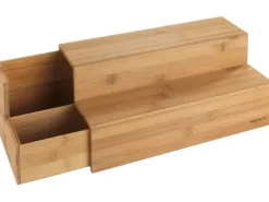 Clearance Wenko Bambus Treppe für Kaffee und Tee 33 cm x 17,5 cm x 15 cm