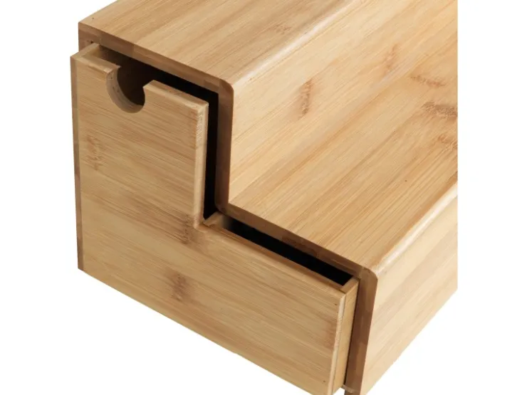 Clearance Wenko Bambus Treppe für Kaffee und Tee 33 cm x 17,5 cm x 15 cm