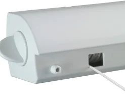 New Wenko Wand-Wäscheleinen Ausziehbar Weiß 7 cm x 47,5 cm x 7 cm