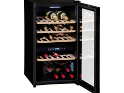 Wolkenstein Weintemperierschrank WTS49DW Schwarz EEK: G