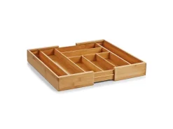 Sale Zeller Besteckkasten Ausziehbar Bambus/HDF 6,5 cm x 35 cm x 43 cm Natur