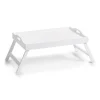 Clearance Betttablett MDF 27 cm x 35,5 cm x 56,5 cm Weiß Küchenhelfer