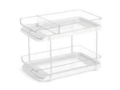 Online Zeller Etagenregal Kunststoff 23,5 cm x 21,3 cm x 33,3 cm Transparent