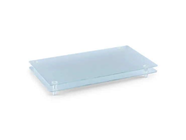 Zeller Schneidebretter|Kochfelder<Glasschneideplatten-Set 2-teilig Transparent