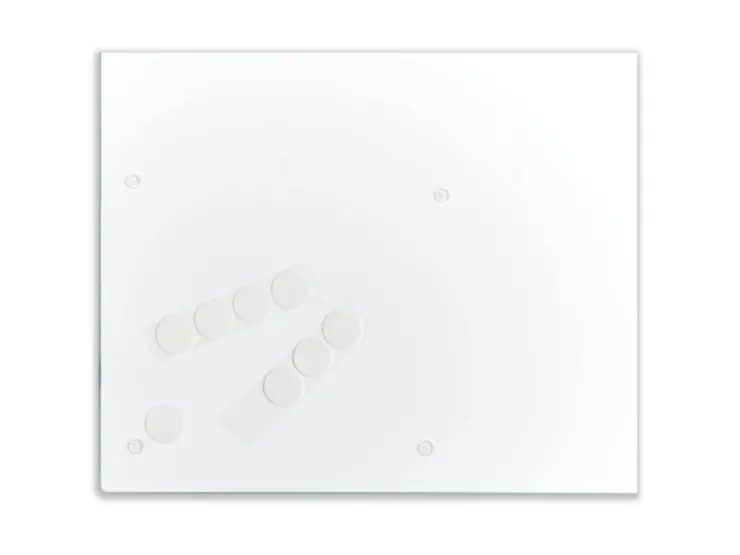 Zeller Küchenhelfer|Kochfelder<Herdblende-/Abdeckplatte Granit-Optik Glas 50 cm x 56 cm Anthrazit