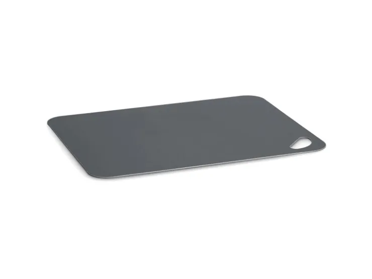 Zeller Schneidebretter<Schneidematten-Set Kunststoff 2-teilig 29 cm x 38 cm Anthrazit/Grau Anthrazit Grau