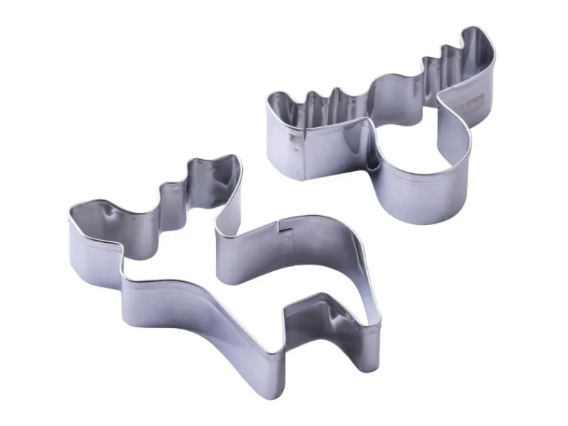 New Zenker Ausstecher-Set Elch Silber 2-teilig Küchenhelfer