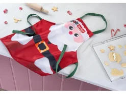 Hot Zenker Patisserie Zenker Backschürze Santa Claus Mehrfarbig