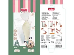 Best Zenker Spritzbeutel mit 3 Tüllen Weiß Küchenhelfer