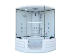 AcquaVapore Einhebelmischer<AquaVapore Dampfdusche Whirlpool Dusche Duschkabine K70-WS-EH-EC-SC 150x150cm