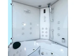AcquaVapore Einhebelmischer<AquaVapore Dampfdusche Whirlpool Dusche Duschkabine K70-WS-EH-EC-SC 150x150cm
