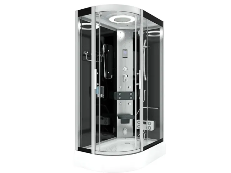 AcquaVapore AquaVapore Dusche Duschkabine D60-73T2L-EC Duschtempel Sauna 120x80 cm